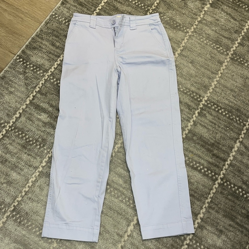 A new day stretch straight leg pants lavender size 2